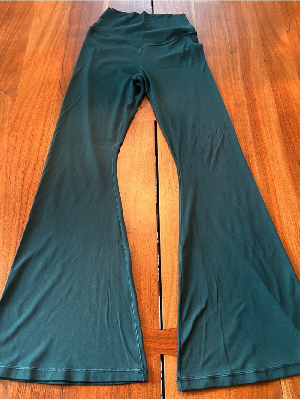 aerie Dark green Flare Leggings size medium